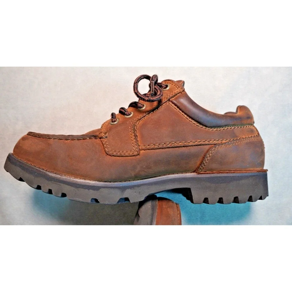 Men's Rockport Hydro-Shield Waterproof  11.5 M‎ M3397 Suede Brown Leather Shoe